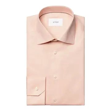ETON Solid Wrinkle Resistant Oxford 