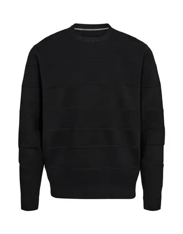 Thomas Regency Ref fit o-neck Sort