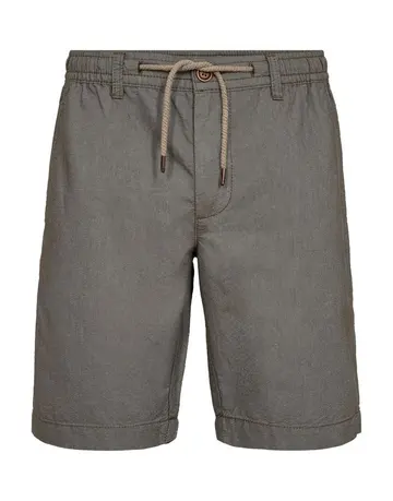 Garant Casual Mens oxford shorts regular fit Mørkgrøn