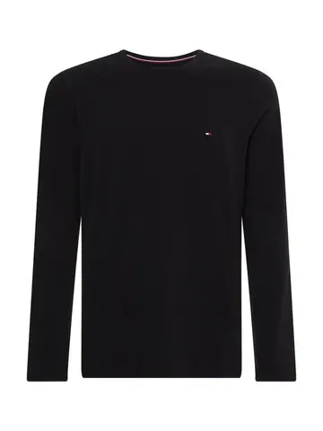 Tommy Hilfiger STRETCH SLIM FIT LON Sort