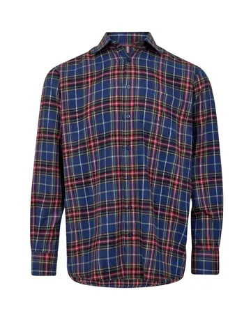 Thomas Regency Regular fit shirt l/s Blå