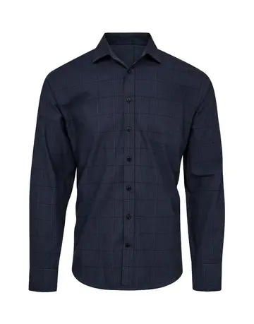 Black Blue Shirt l/s regular fit 