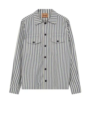 Mos Mosh MMGMarcello Stripe Overshirt 