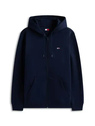 Tommy Jeans TJM REG S FLAG ZIP THRU Blå