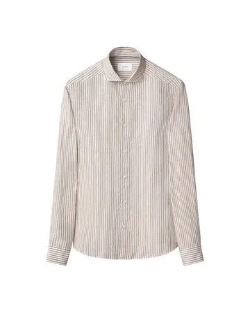 ETON Striped Linen Shirt 