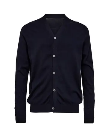 Garant Signatur Mens modern fit cardigan Navy