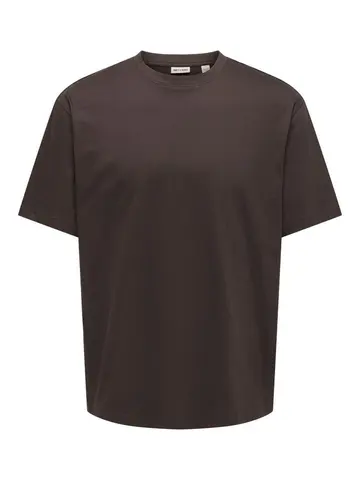 Only & Sons ONSFRED RLX SS TEE NOOS Brun
