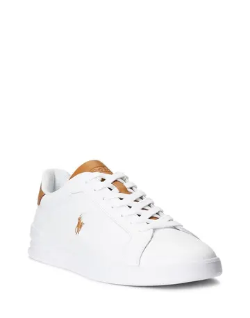 Ralph Lauren Heritage Court II Leather Sneaker 
