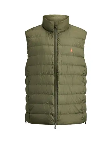 Ralph Lauren WOVEN-PUFFER-VEST 