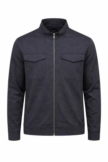Born With Appetite BILLY SHIRTJACKET Navy