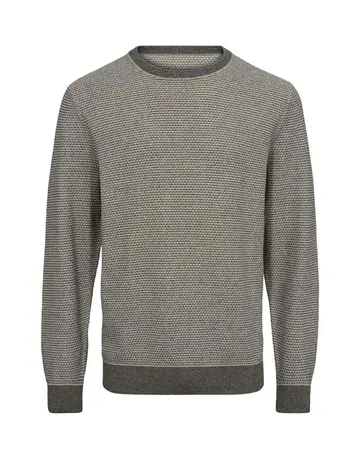 Garant Structure knit regular fit Brun
