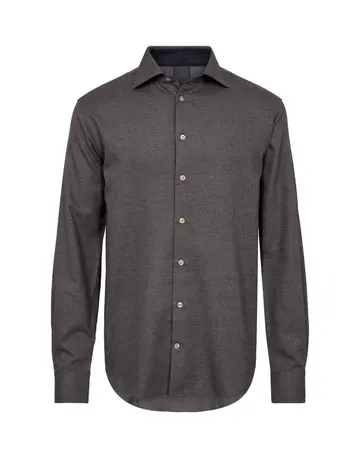 Gino Marcello Modern fit l/s shirt brushed 