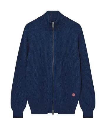Mos Mosh MMGIan Indigo Zip Cardigan 