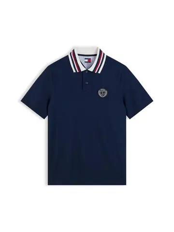 Tommy Jeans TJM REG WAVY CREST POLO 