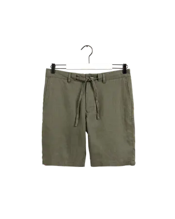 GANT D2. RELAXED LINEN DS SHORTS IN 