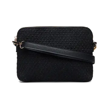 Rosemunde Clutch Bouclé Sort Sort