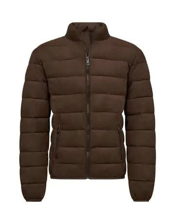 Garant Jacket fake suede modern fit Brun