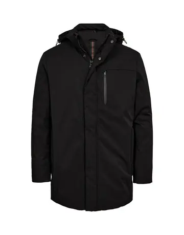 Garant Padded coat modern fitting Sort