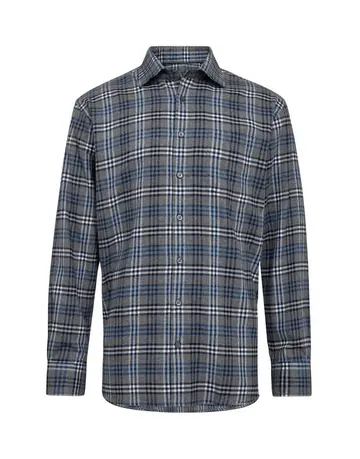 Garant Regular fit shirt l/s Blå