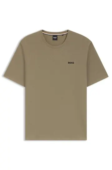 BOSS Black Waffle T-Shirt 10269584 01 