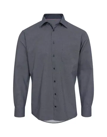 Black Blue Regular fit l/s shirt 
