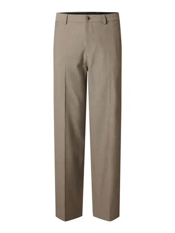 SELECTED SLH220-LOOSE ROBERT FLEX PANT NOOS Hvid