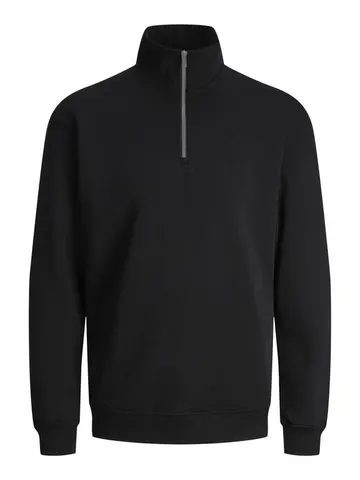 Jack & Jones JJEBRADLEY SWEAT HALF ZIP NOOS Sort
