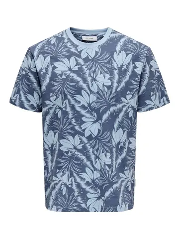 Only & Sons ONSPERRY LIFE REG LEAF AOP SS TEE N 