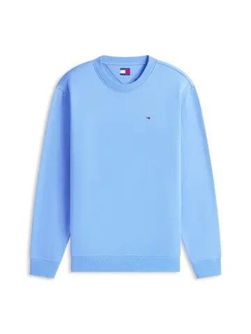 Tommy Jeans TJM REG S FLAG FLEECE CREW Lysblå