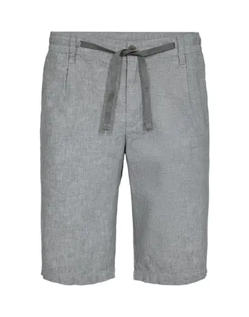 Garant Signatur Mens linen shorts modern fit Grøn