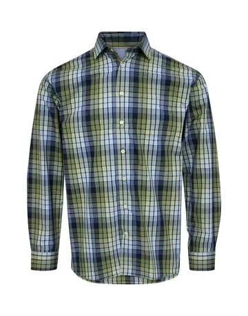 Black Blue l/s regular fit shirt 