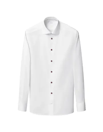 ETON Plum Effect Signature Twill Shirt 