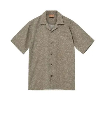 Mos Mosh MMGMarlon Vanese Cuban Shirt Grøn