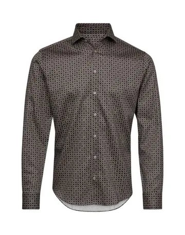 Garant Shirt l/s modern fit Grå
