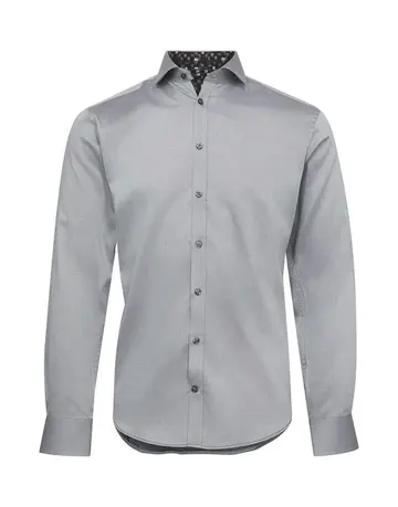 Garant Shirt l/s modern fit Lysgrå