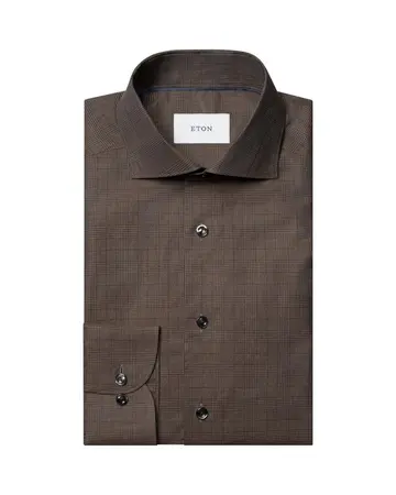 ETON Check Signature Flannel Shirt 