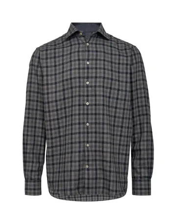 Gino Marcello Modern fit l/s twill shirt 