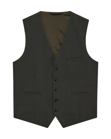 Mos Mosh MMGHenry Dynamic Luxe Waistcoat Grøn