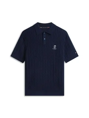 Tommy Hilfiger CABLE SHORT SLEEVE POLO 