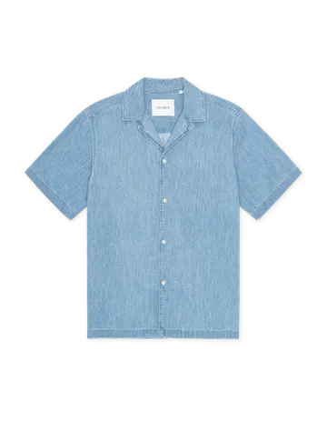 Les Deux Lesley Denim SS Shirt 