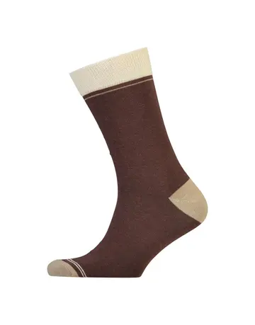 Mens socks lysbrun