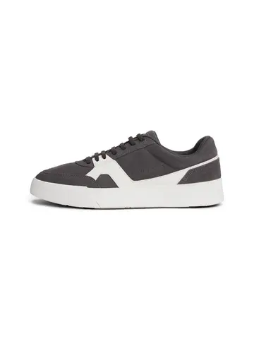Tommy Hilfiger TH COURT CRAFT LTH SUEDE MIX Grå