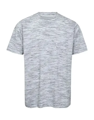 Garant Casual T-shirt spacedyed reg. fit Hvid