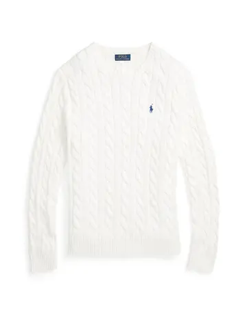 Ralph Lauren Cable-Knit Cotton Sweater 