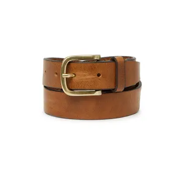 Saddler Epping Læderbælte Brun 85 cm Brun