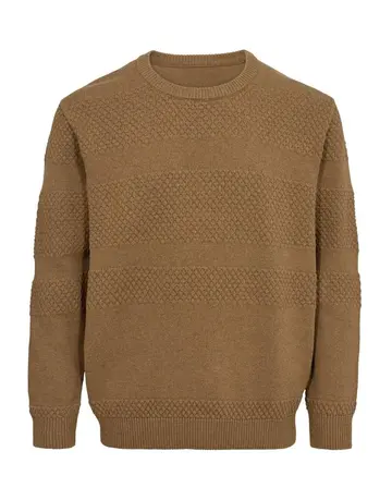 Thomas Regency Sailor o-neck regular fit lysbrun