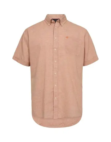 Thomas Regency Box shirt s/s regular fit Orange