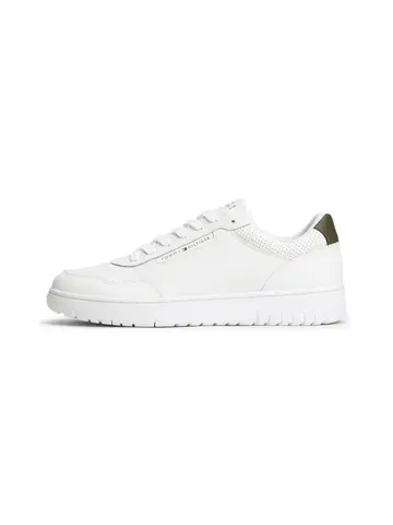 Tommy Hilfiger TH BASKET CORE LEATHER Hvid