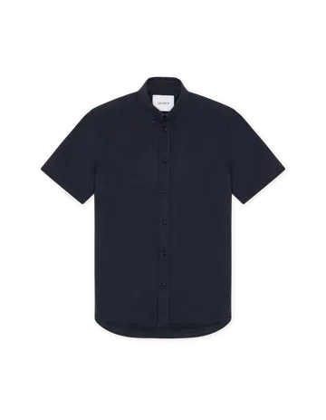 Les Deux Konrad Cotton Linen SS Shirt 