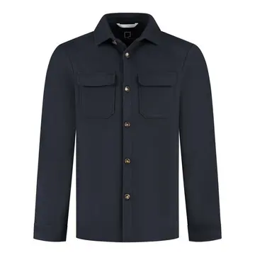 Born With Appetite REGGIE SHIRTJACKET Navy